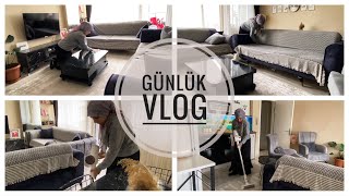 GUNLUK VLOG | RUTIN SALON TEMIZLIGI ✅