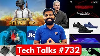 Tech Talks #732 - PUBG is Harmful, JioPhone 3, Mi Sport Shoes, OnePlus at MWC, Oppo K1, Xiaomi Dual