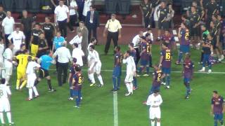 Barça Vs Real Madrid 3-2 Marcelo's Fault On Fabregas + Fight 17/08/2011 (HD) Barça Vs Real Madrid 3-2 Marcelo's Fault On Fabregas + Fight 17/08/2011 (HD)