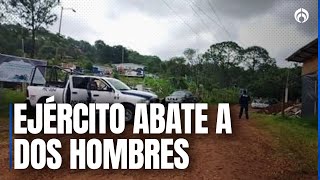 Enfrentamiento Entre Delincuentes Y Militares En Michoacán Termina Con 2 Muertos