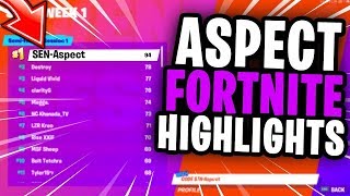 Sen Aspect Fortnite Highlights World Cup Semi-Finals Winner Sen Aspect Goes Crazy