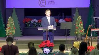 Good morning Christ Church friends and family. Thank you for joining with us in worship.