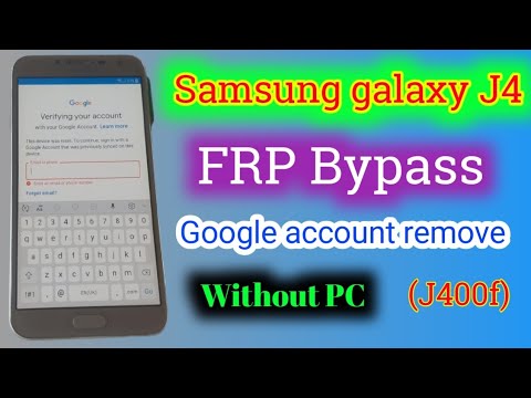 Samsung galaxy J4(J400f) frp bypass/Lock remove Google Samsung galaxy J4(J400f) frp bypass/Lock remove Google