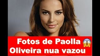 Veja! Fotos de Paolla Oliveira pelada vazam e atriz dá a melhor resposta