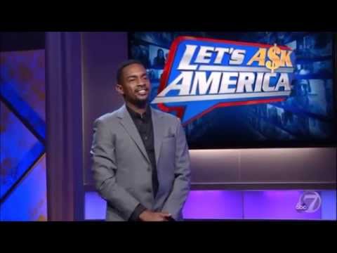 ABC Game Show 'Let's Ask America' - Alex Competes In The Show
