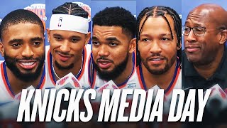 New York Knicks 2025 Media Day