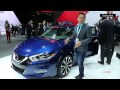 Redline First Look: 2016 Nissan Maxima - 2015 NYIAS