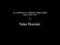 The Master of the Order on Saint Dominic