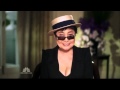 Yoko Ono on NBC Nightly News: "I envisioned the whole world smiling together"