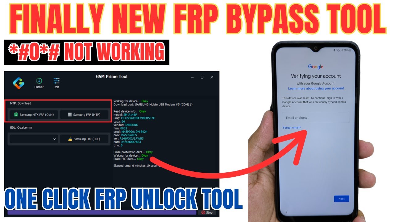 Latest Samsung FRP Unlock Tool 2024 Android 14/13/12 Latest Samsung FRP Unlock Tool 2024 Android 14/13/12