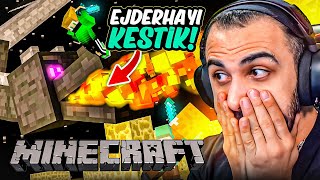 Minecraftda Oyunu Bitirdik Ende Gi̇tti̇k Bölüm 8 Barış Can