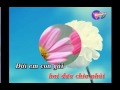 Nếu Chúng Mình Cách Trở . 😢 Karaoke Song Ca Với Bông Huệ