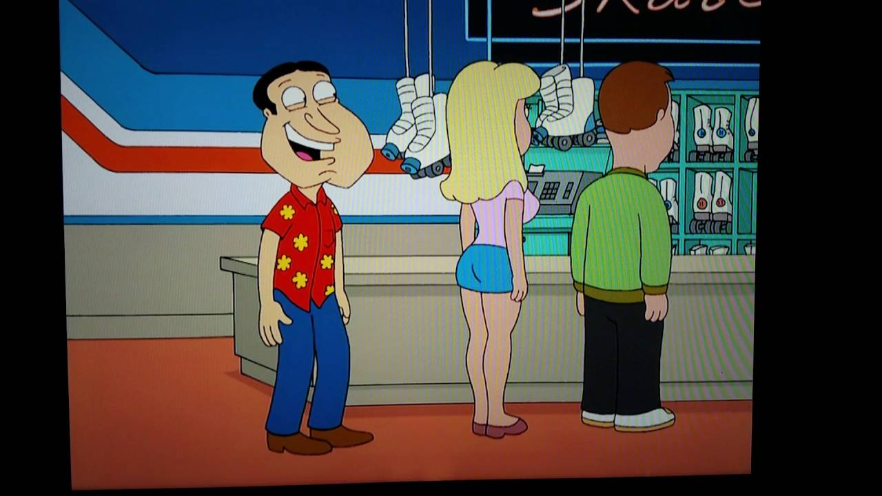 Quagmire runs credit card through stripper