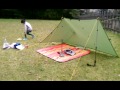 GO LITEポンチョタープの張り方バリエーション#2