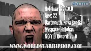 KOTD - Rap Battle - Hollohan vs Kaliente $1000 Battle