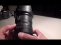 Video Nikon Lens 18-200mm VR