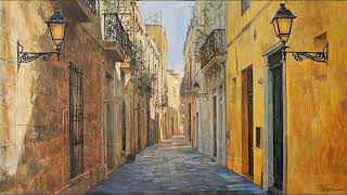Tango Instrumental Music Slow Healing & Quiet Fire 1 Hour