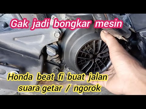Honda Beat FI makes a vibrating/snoring sound on the road // VARIATION FAN COVER // HONDA MOTORCY...