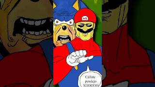 Mario Destroys Sonic In A Fight And It Isnt Even Close