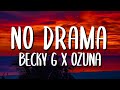 Becky G x Ozuna - No Drama (Letra/Lyrics)