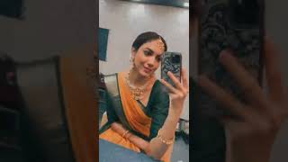 Ritu Varma In A Cly Look In Beautiful Saree With Heavy Jewellery Latest Video