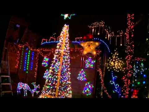 Weihnachtsbeleuchtung show