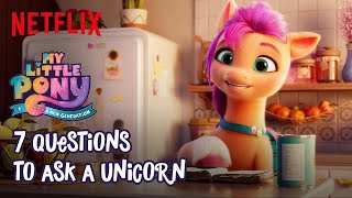 7 Questions To Ask A Unicorn My Little Pony A New Generation Netflix After School