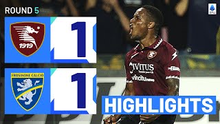 Salernitana-Frosinone 1-1 | Cabral scores first to secure draw: Goals & Highligh