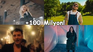 100 Milyon İzlenmeyi Geçen Türkçe Şarkılar | #16