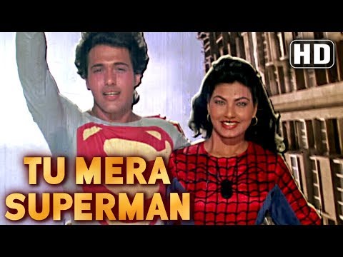 Tu Mera Superman - Govinda - Kimi Katkar - Dariya Dil - Comedy...
