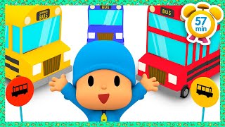 Pocoyo Türk - Otobüsün Tekerlekleri 57 Dakika Çocuklar Için Çizgi Filmler