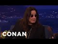 Ozzy Osbourne Accidentally Texted Robert Plant Looking For His Cat | CONAN on TBS