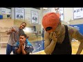 CHALLENGING AN NBA PLAYER GONE WRONG!! LOSER SHAVES THEIR HEA...