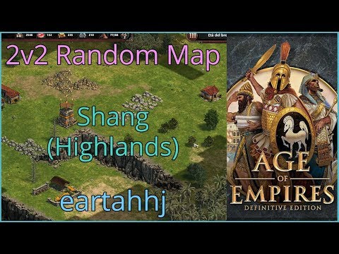 Age of Empires: Definitive Edition - FFA 4 players RM Shang Highlands - eartahhj - 03/07/2019