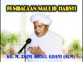 image Pembacaan Maulid Habsyi Oleh Guru Sekumpul Kh M Zaini Abdul Ghani Alm