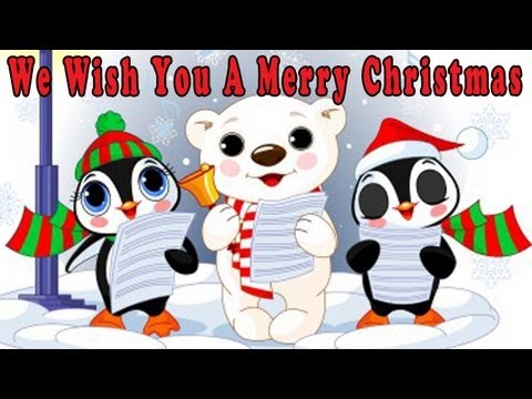 Christmas Songs for Children with lyrics - We Wish You a Merry...