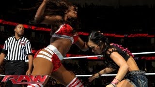 Naomi Cameron Vs Aj Lee Layla Raw August 19 2013 Naomi Cameron Vs Aj Lee Layla Raw August 19 2013