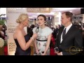 Keira Knightley on the HFPA Red Carpet Stage