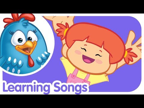 Learning Songs | Lottie Dottie Chicken UK | Nursery Rhymes For Kids
