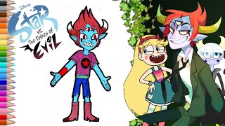 How To Draw Tom Lucitor From Star Vs The Forces Of Evil Как Нарисовать Тома Люсайтора?
