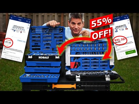 Best Lowes Kobalt Mechanics Tool Sets, Clearance, Unboxing