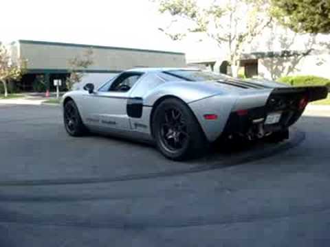 Greg Lutz 2005 Ford GT40 Twin Turbo Street Car performs a proper Launch