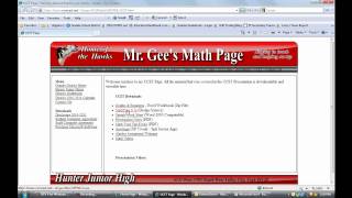 Mr. Gees Math Page - Ucet 2011