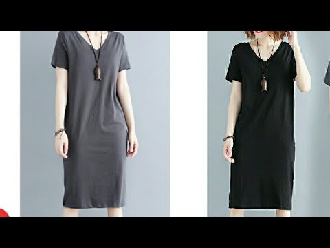 daycatdamcobanhuyenaz Hướng dẫn cắt đầm cổ tim suông A mùa hè nhanh và dễ nhất