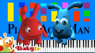 BabyTV Popiz Theme Song EASY Piano Tutorial