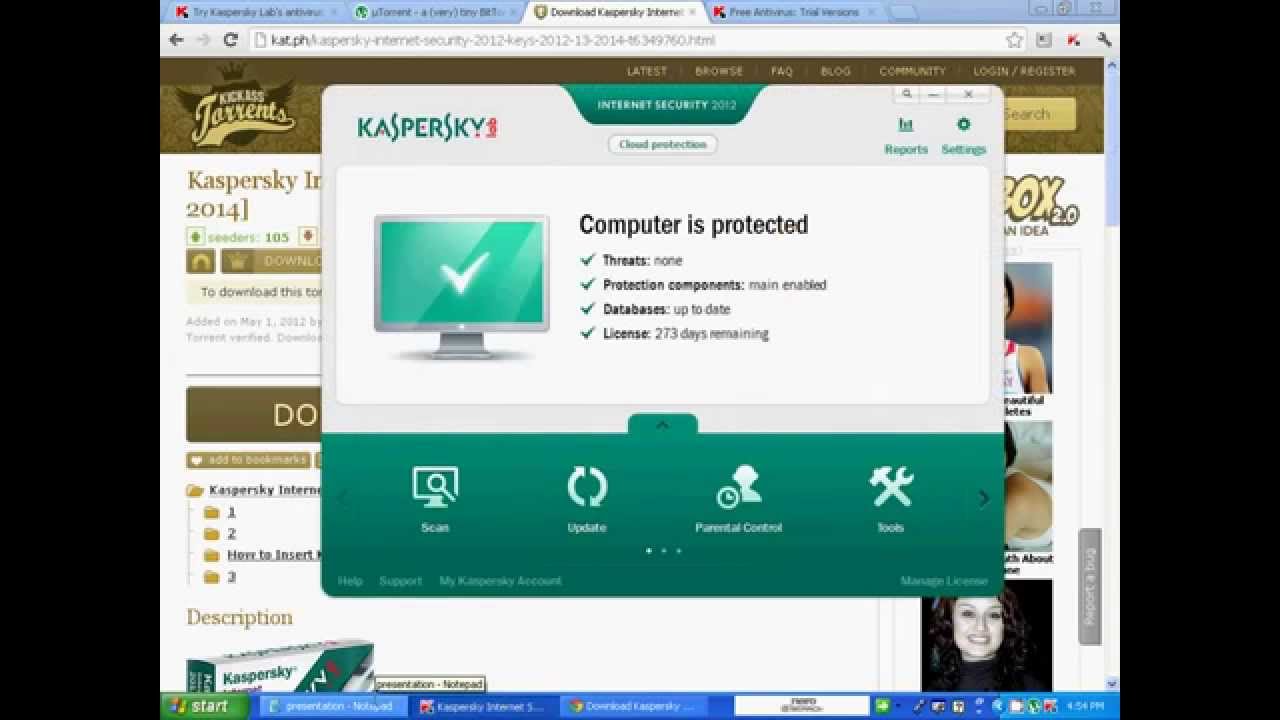 Kaspersky Internet Security Keys 2017