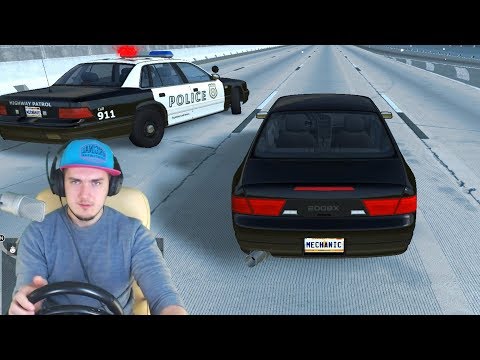 ПОГОНЯ ЗА ДРИФТЕРОМ - ПОЛИЦЕЙСКАЯ ПОГОНЯ в BeamNG Drive + РУЛЬ ПОГОНЯ ЗА ДРИФТЕРОМ - ПОЛИЦЕЙСКАЯ ПОГОНЯ в BeamNG Drive + РУЛЬ