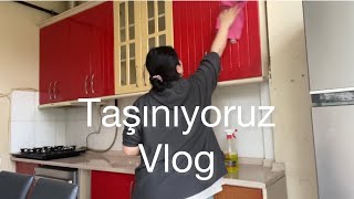 Taşınma Vlog | Boş ev temizliği, eşya yerleştirme, düzenleme | günün menüsü isli