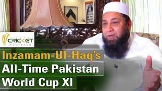 Inzamam-ul-Haq's All-time Pakistan World Cup XI