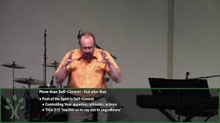 Spirit of Self Discipline (Sermon 5/30/21)